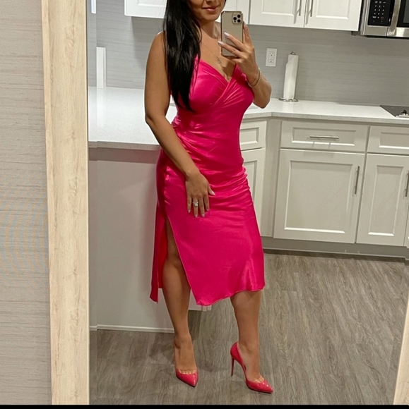 Zara Draped Lingerie Dress - Picture 4 of 7